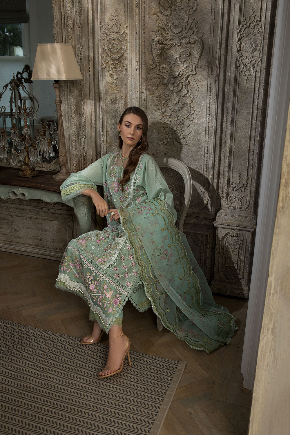 Sobia Nazir Luxury Lawn Collection 2024 – Design 1A