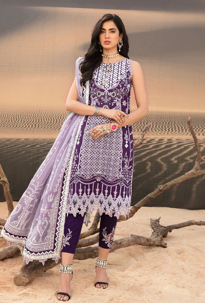 Noor Luxury Lawn by Sadia Asad – D11A