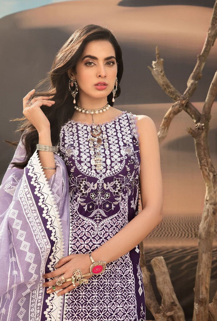 Noor Luxury Lawn by Sadia Asad – D11A