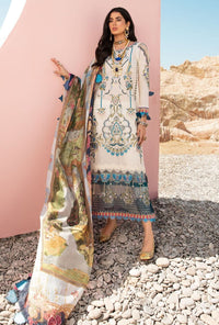 Noor Luxury Lawn by Sadia Asad – 8A