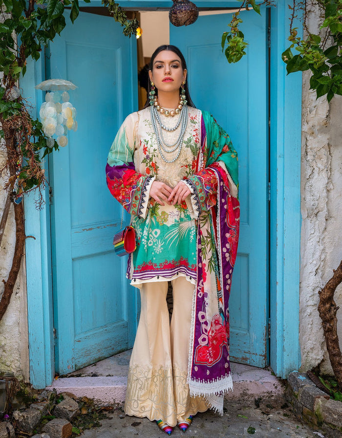 Sifa Lawn by Zunaira Raza – SL-09 – (Russian Chintz)