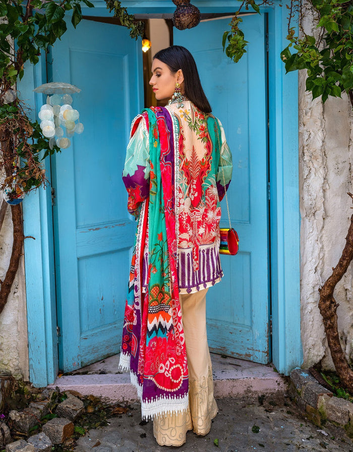 Sifa Lawn by Zunaira Raza – SL-09 – (Russian Chintz)