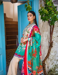 Sifa Lawn by Zunaira Raza – SL-09 – (Russian Chintz)