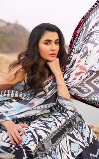Asifa & Nabeel Meraki Lawn Collection – STARLETE-U141M008 | Lawn
