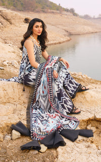 Asifa & Nabeel Meraki Lawn Collection – STARLETE-U141M008 | Lawn