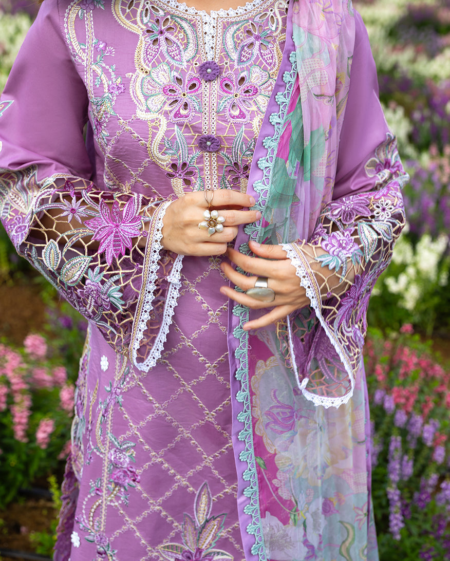 Mushq Hemline Lawn · The Secret Garden – Secret Thicket