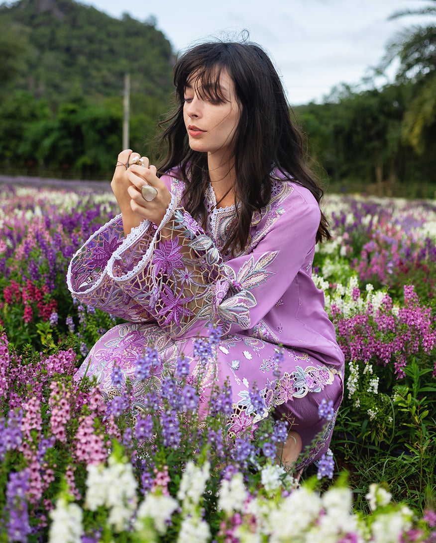 Mushq Hemline Lawn · The Secret Garden – Secret Thicket