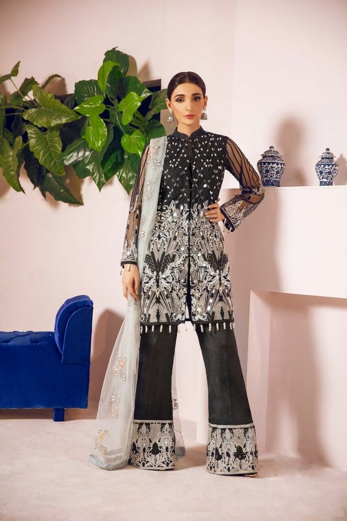 Shamrock Embroidered Chiffon SE-04