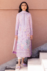 Zaha Luxury Lawn Collection 2024 – ELA (ZL24-01 A)