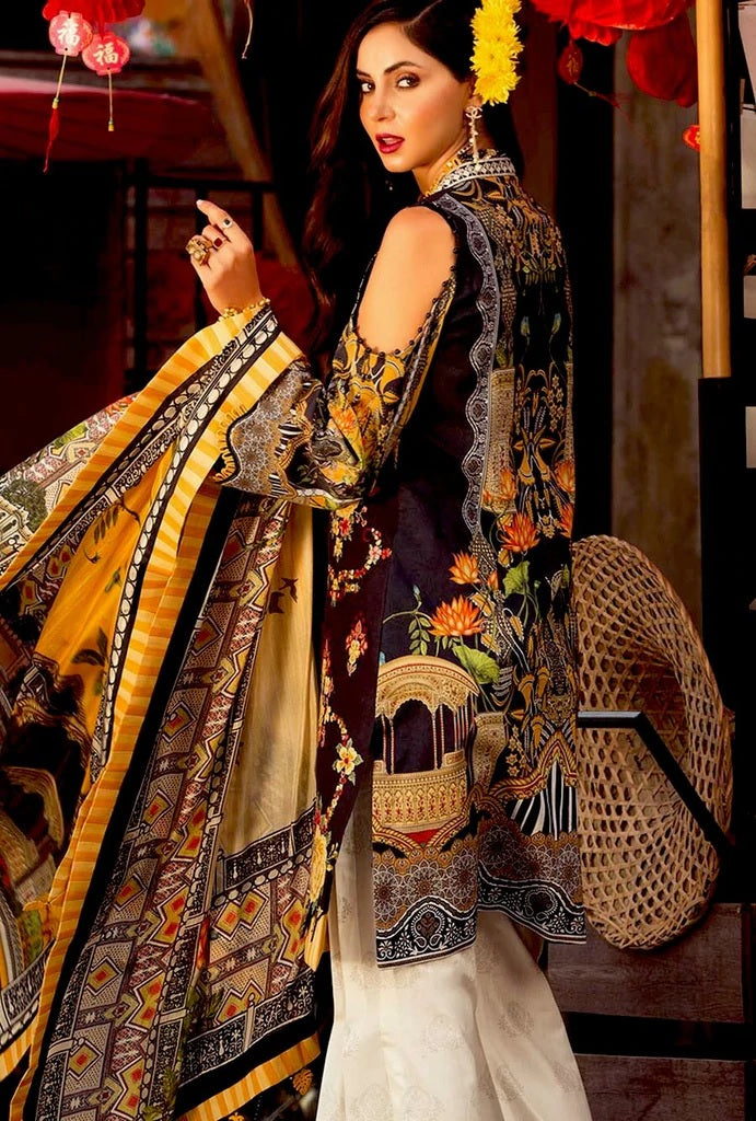 Noor by Saadia Asad Luxury Lawn NSL 07A
