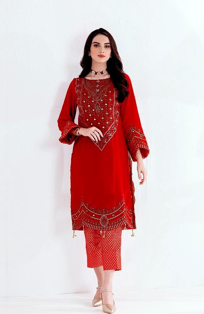 Al Zohaib Velveto Emb Velvet Shirt – AZV-06