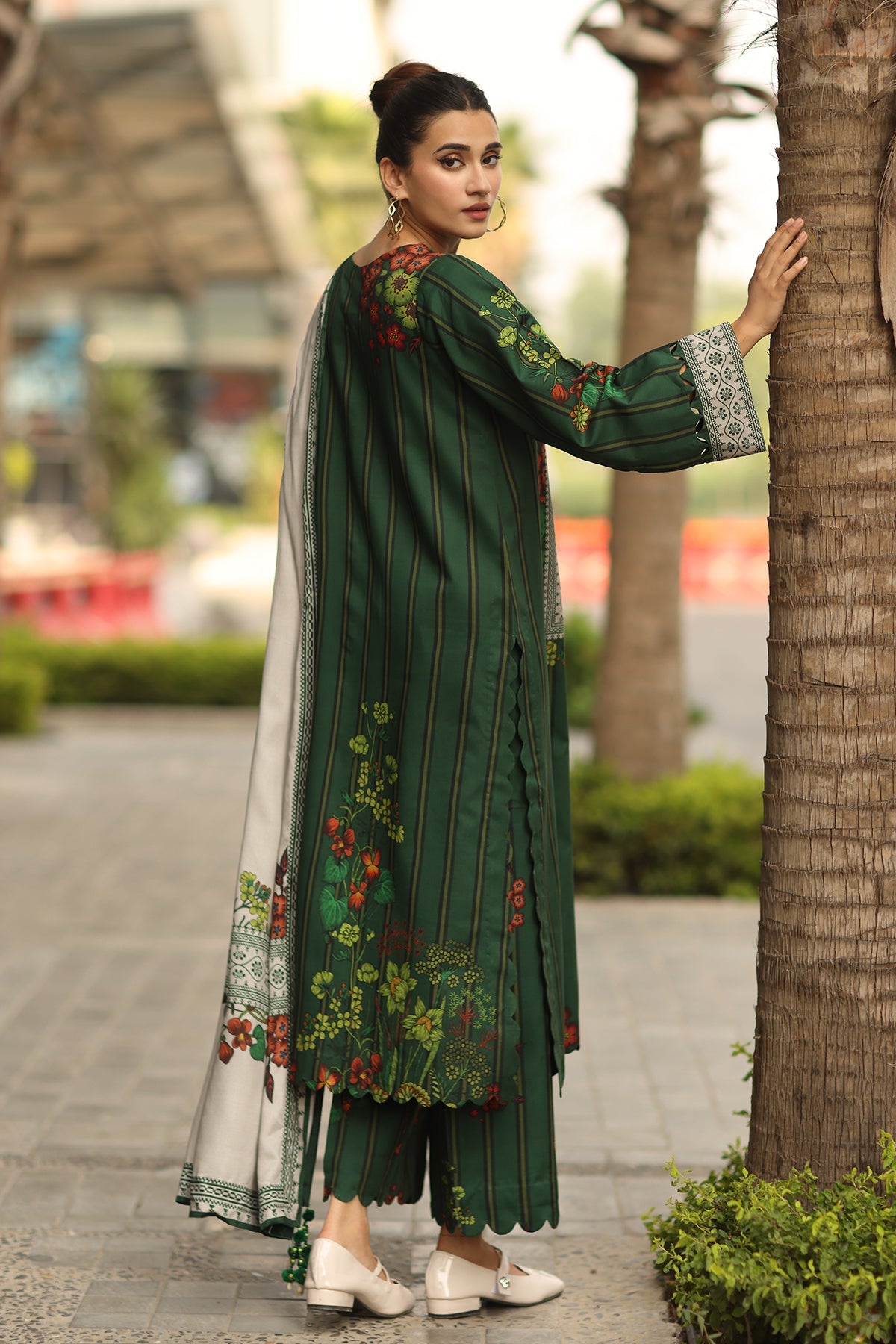 3-PC Unstitched Printed Linen Collection CPW5-26