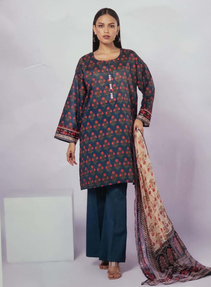 Khaadi Monsoon Printed Lawn ALA230544A