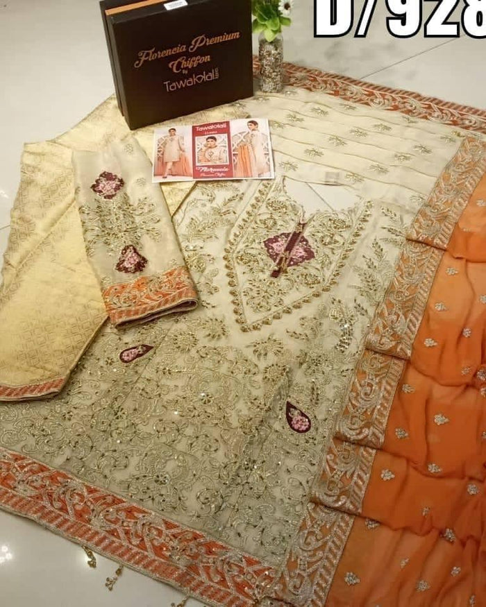 Florencia Premium Embroidered Collection – D-9284