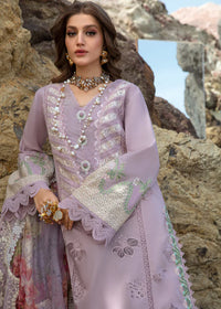 Crimson Luxury Lawn by Saira Shakira Unstiched Collection 2024 | 3B