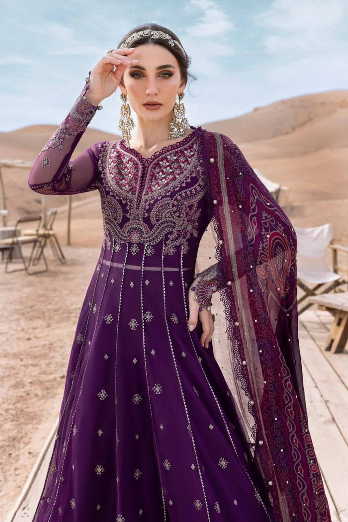 Maria B Luxury Lawn 2025 – D-7B