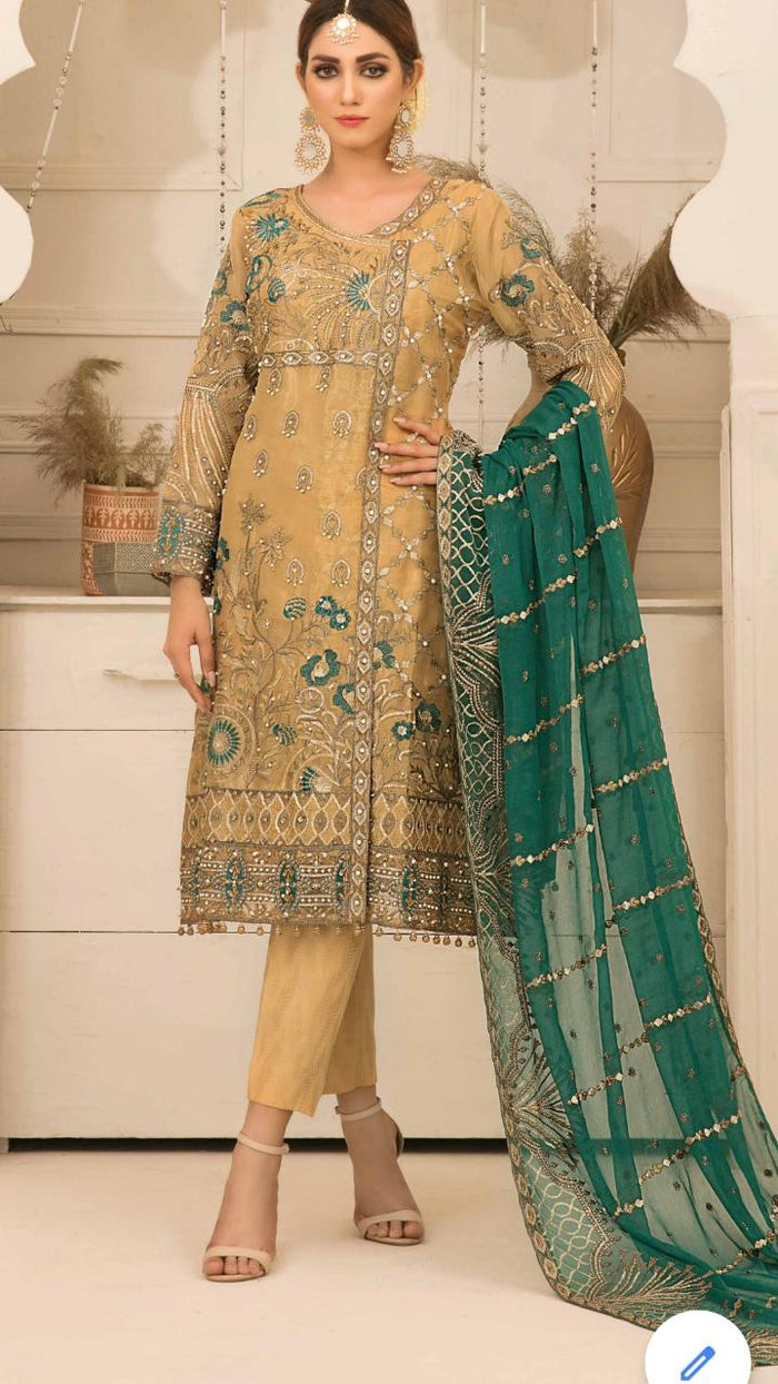 Florencia Premium Embroidered Collection – D-9286