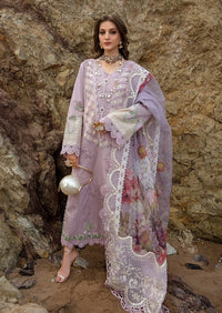 Crimson Luxury Lawn by Saira Shakira Unstiched Collection 2024 | 3B