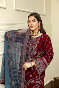 Adans Libas Velour Velvet/Palm Swill
