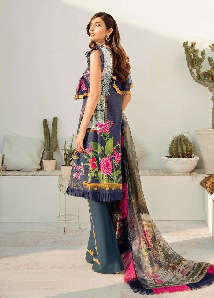 Azalea Embroidered Lawn – D 11