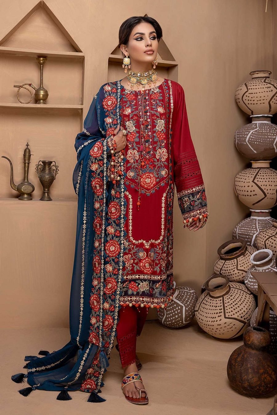 Aangan By Adans Libas Luxury Lawn – 10 – Chamanzar