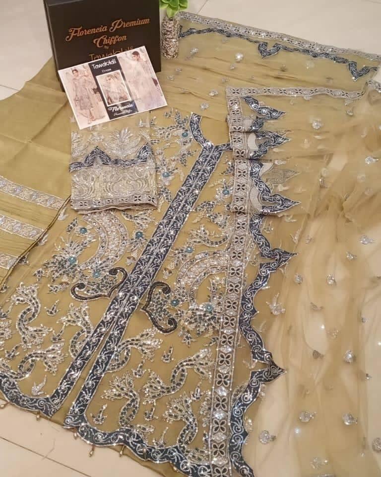 Florencia Premium Embroidered Collection – D-9288