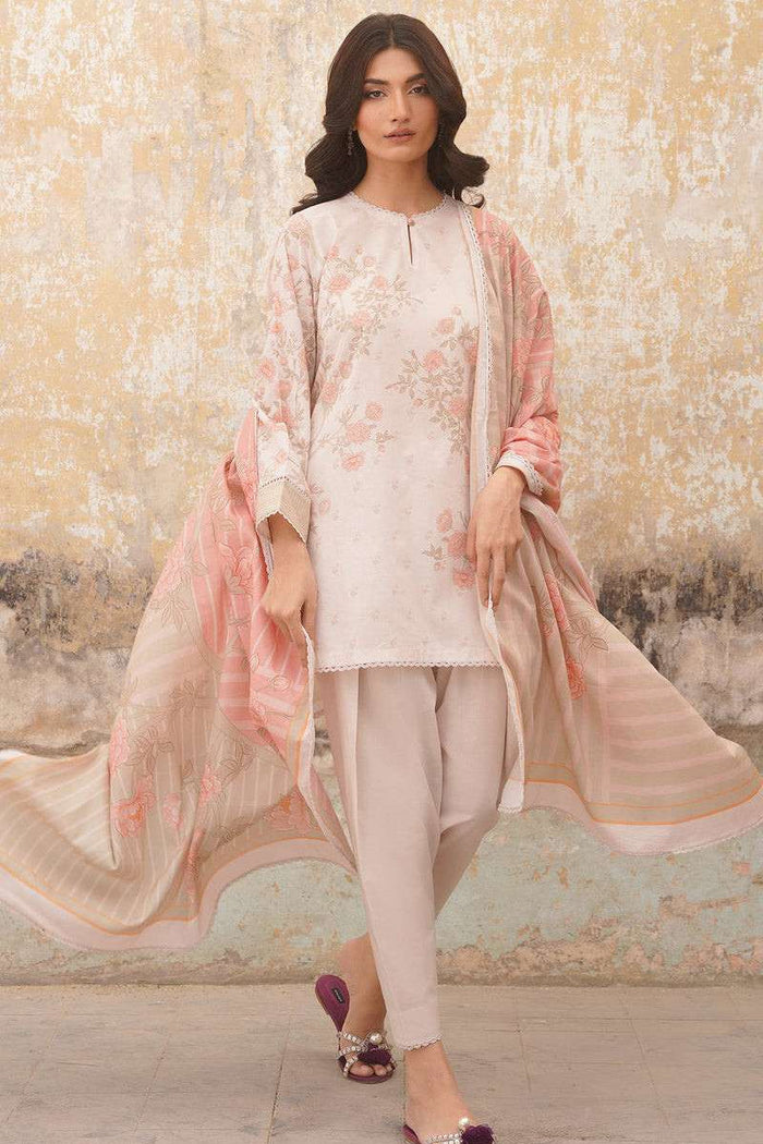 Sahar Selene Unstitched Lawn Exclusive – Pastel Poise