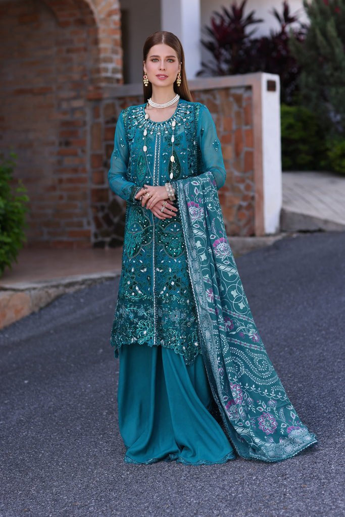 Noor by Saadia Asad Luxury Chiffon Formal – D8-Zarish
