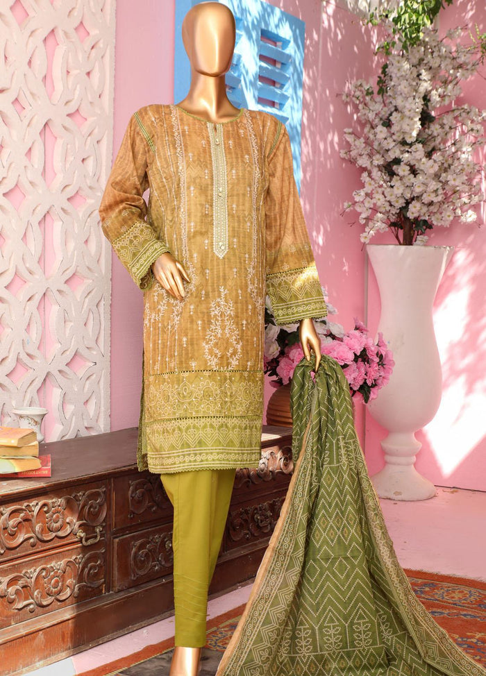 HZ Premium Embroidered Lawn 2023 D-0231