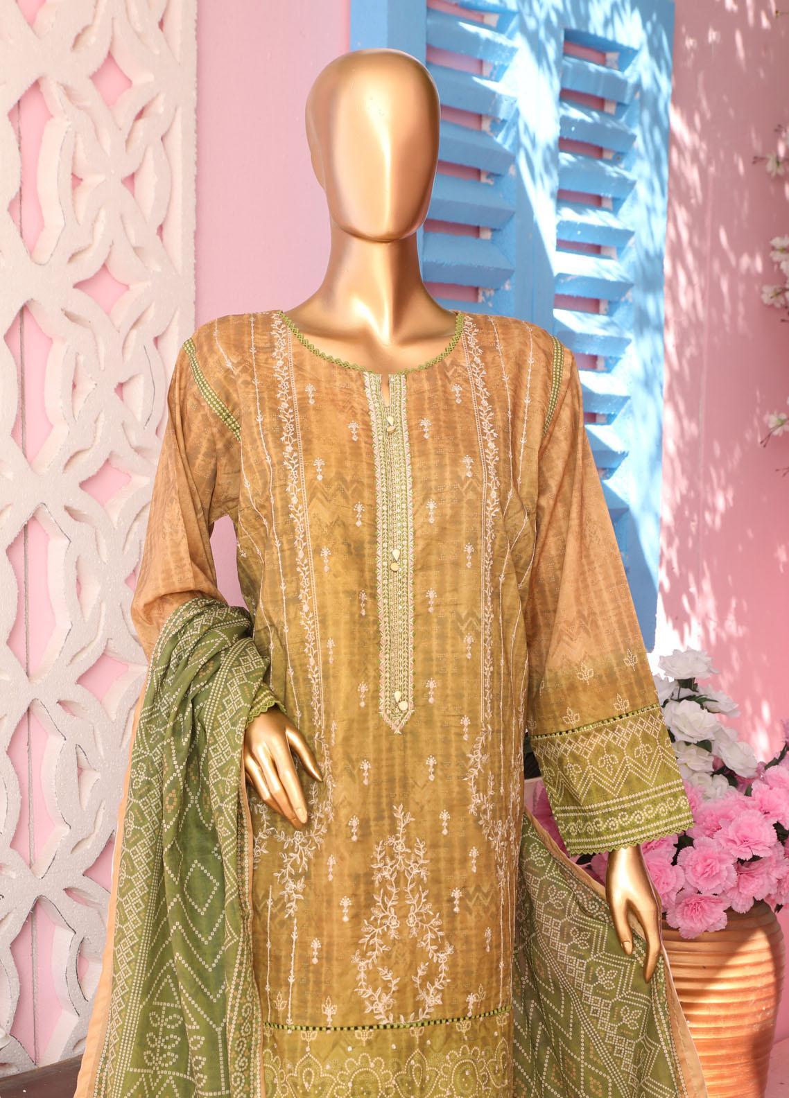 HZ Premium Embroidered Lawn 2023 D-0231