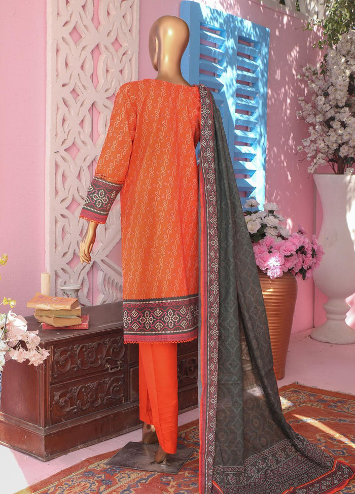 HZ Premium Embroidered Lawn D-0232