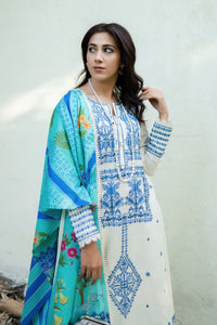 Zaha by Khadijah Shah Lawn Collection – BISHA  (ZL21-11 A)