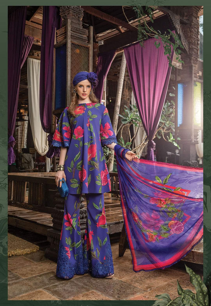 Maria B Mprints Lawn collection – 3B