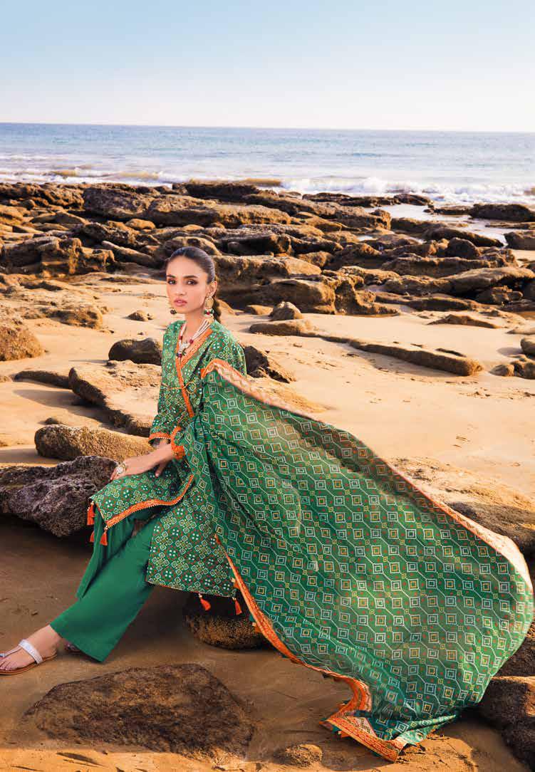 Gul Ahmed Chunri Lawn – CL22054B