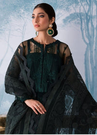 Iris by Jazmin Embroidered Net Suits – D-11 GREEN SPARK