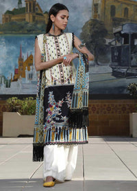 Ittehad Embroidered Lawn – Summer Collection – FUMAR
