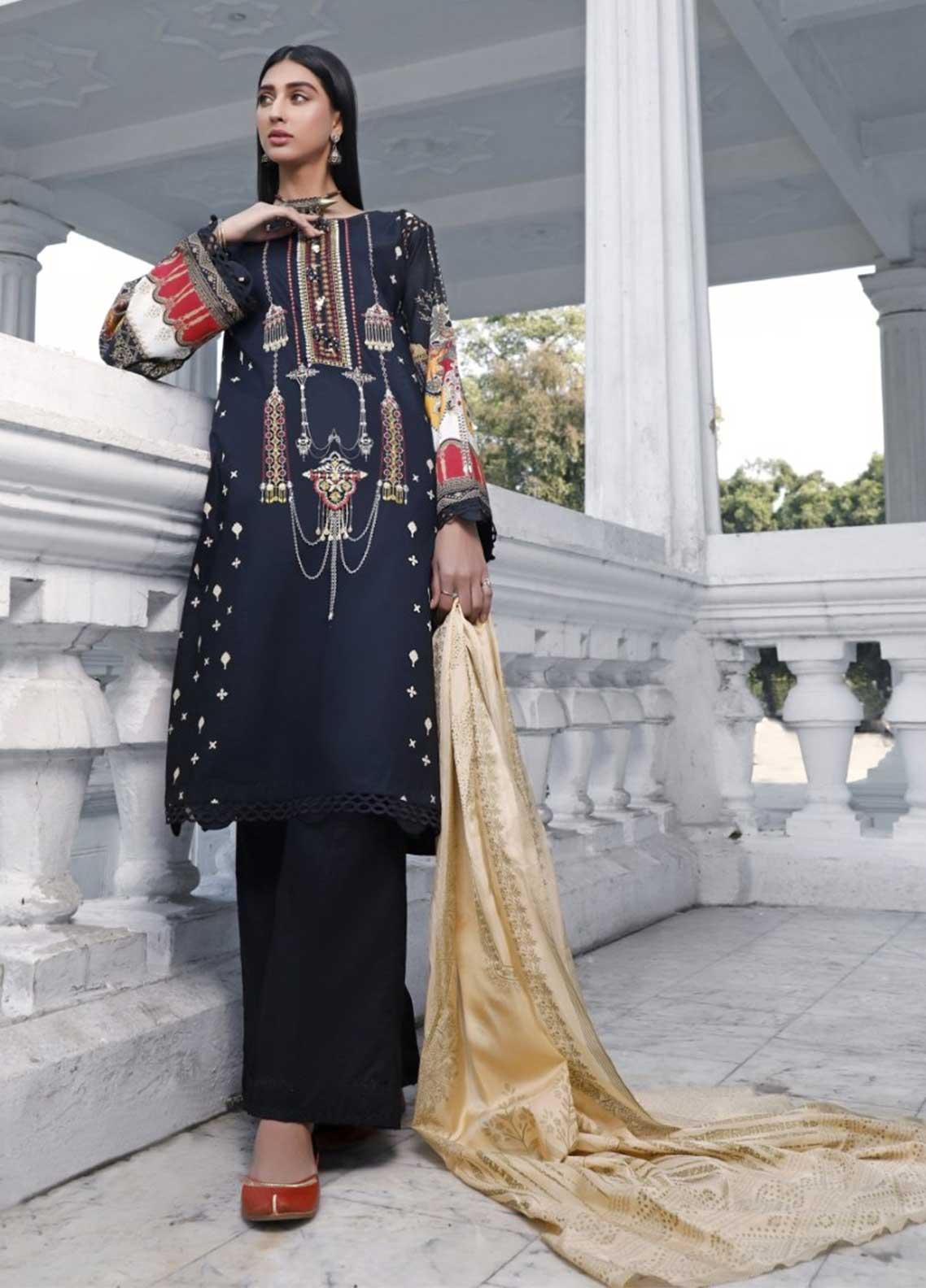 Ittehad Embroidered Lawn – Summer Collection – JOYERIA