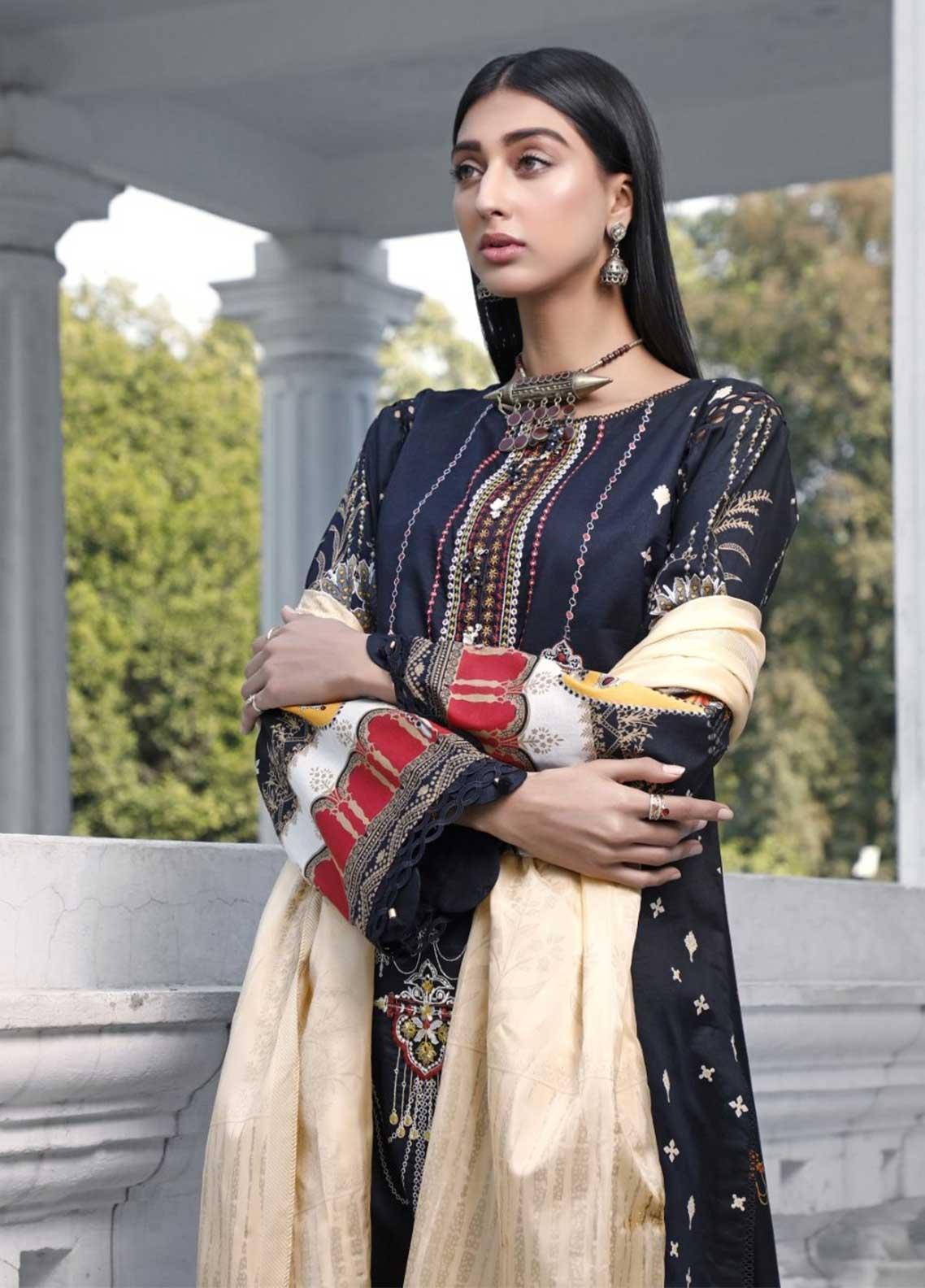 Ittehad Embroidered Lawn – Summer Collection – JOYERIA