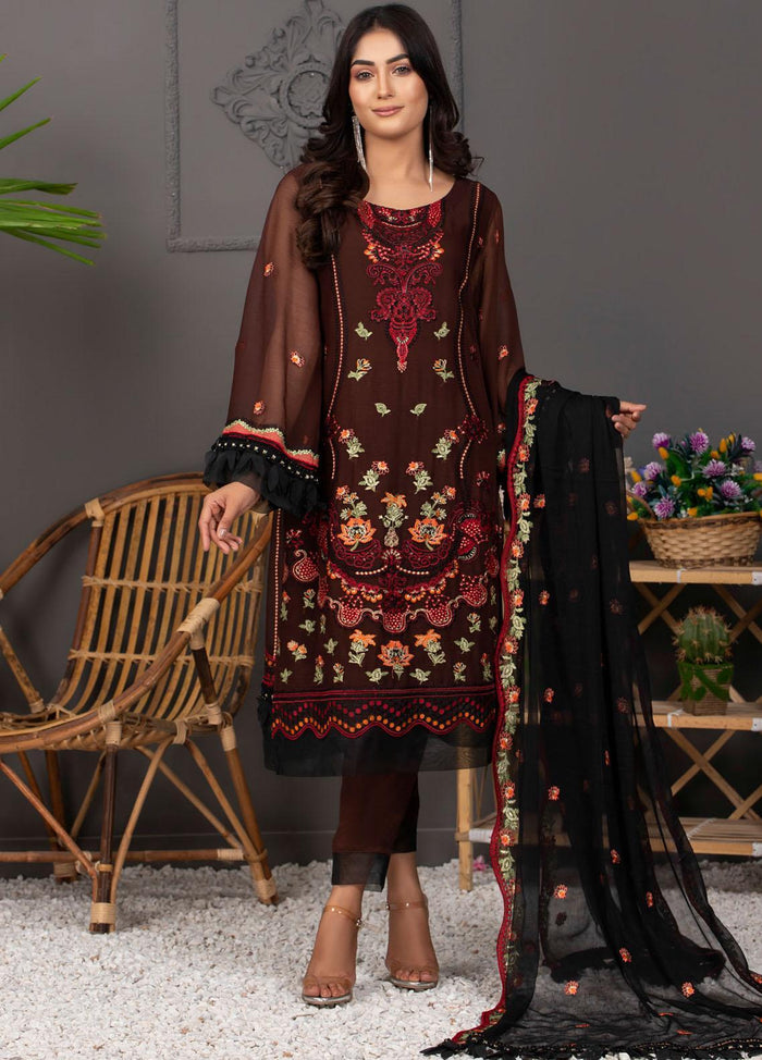 Meraki Embroidered Chiffon – ZS21-M3 15