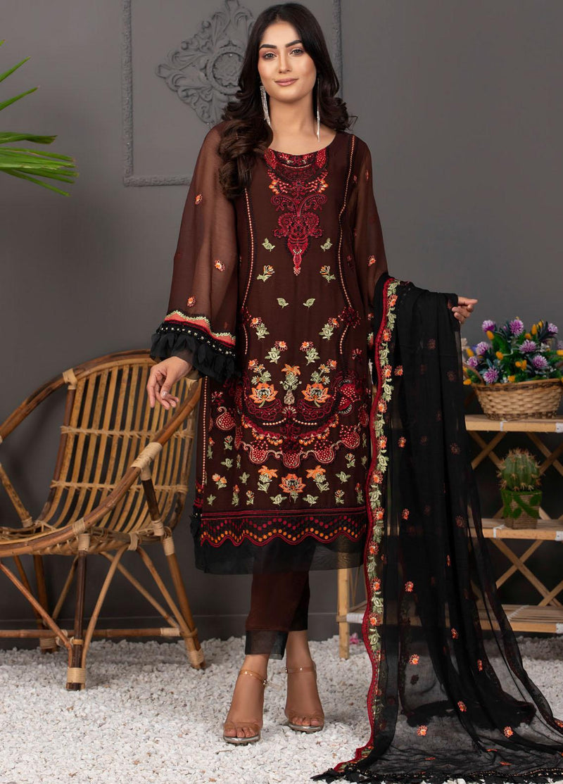 Meraki Embroidered Chiffon – ZS21-M3 15