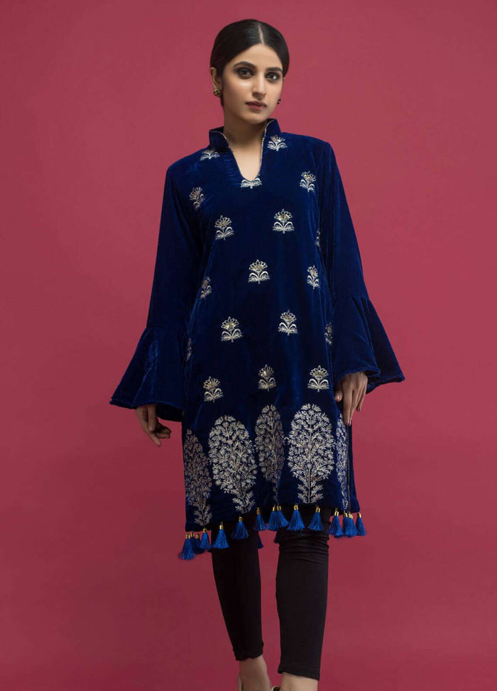 Panache Emb Velvet Kurties PN-V2 04