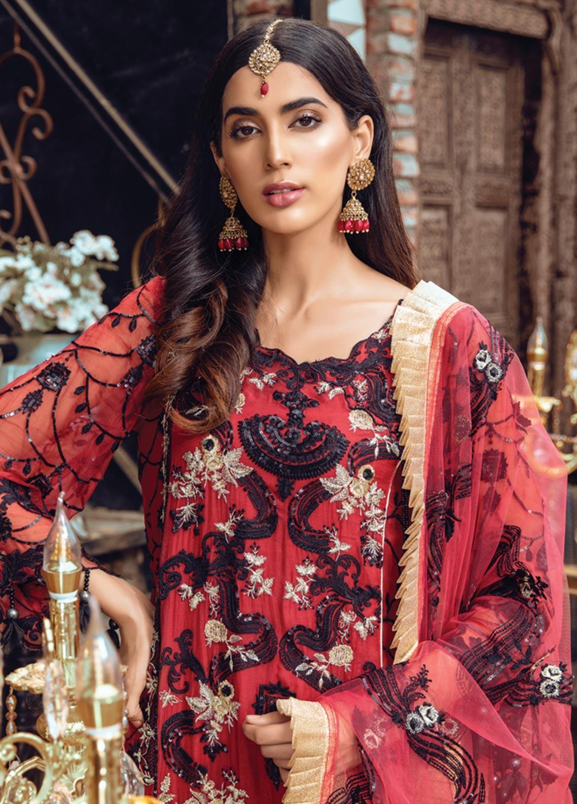 Rang Rasiya Embroidered Chiffon MN – 909