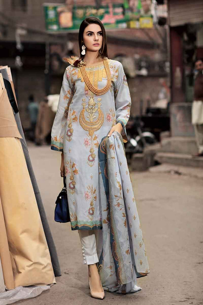 Gul Ahmed Summer Lawn Collection TL 218A – 2 Piece