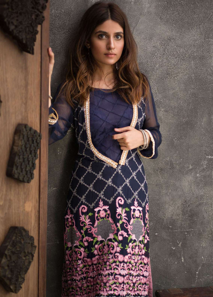 Veena Durrani Embroidered Kurti VDS-07
