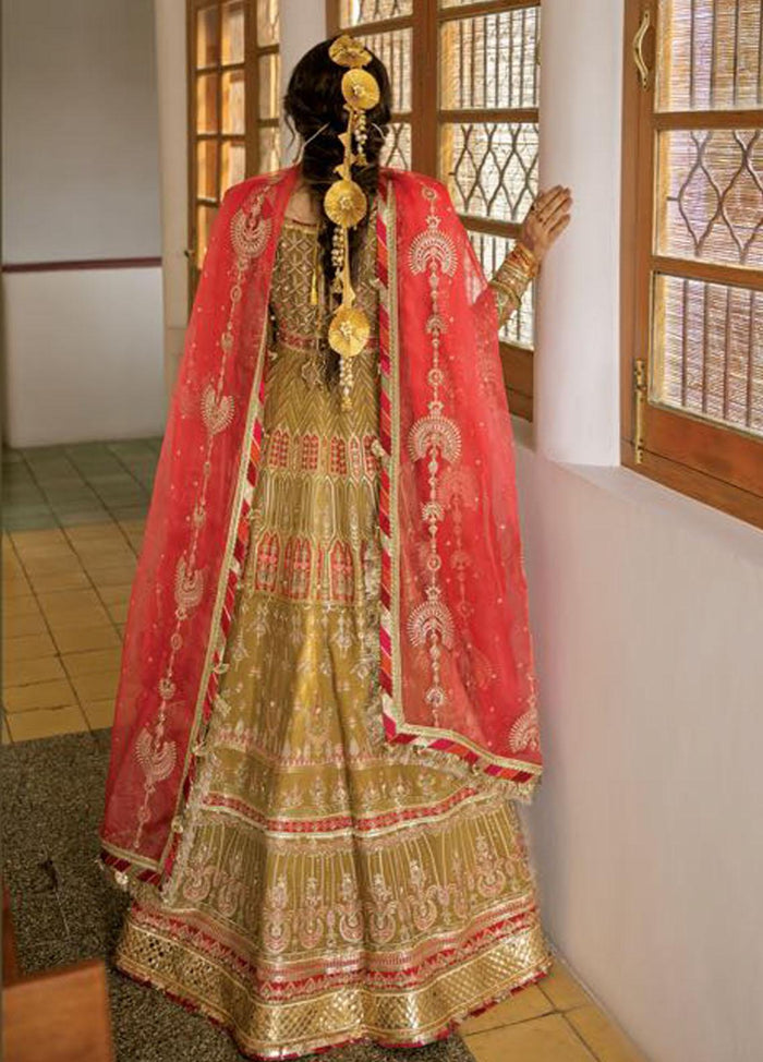 Zarlish by Mohsin Naveed Ranjha Emb Raw Silk (ZWU-03)