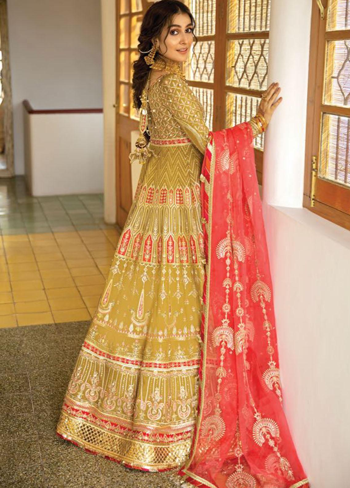 Zarlish by Mohsin Naveed Ranjha Emb Raw Silk (ZWU-03)